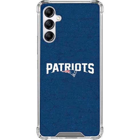 NFL New England Patriots Distressed Gabb Phone 4 Clear Case