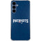 NFL New England Patriots Distressed Galaxy A35 5G Clear Case