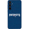 NFL New England Patriots Distressed Galaxy A35 5G Skin
