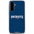 NFL New England Patriots Distressed Galaxy A36 5G Clear Case