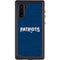 NFL New England Patriots Distressed Galaxy Note 10 Waterproof Case
