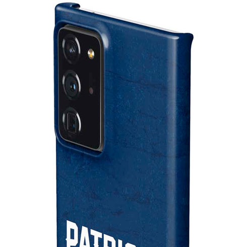 NFL New England Patriots Distressed Galaxy Note20 Ultra 5G Lite Case