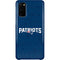 NFL New England Patriots Distressed Galaxy S20 Lite Case