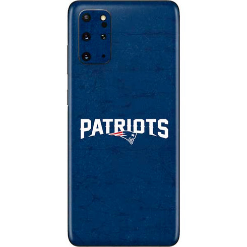NFL New England Patriots Distressed Galaxy S20 Plus Skin