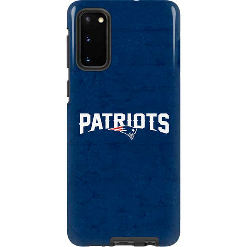 NFL New England Patriots Distressed Galaxy S20 Pro Case