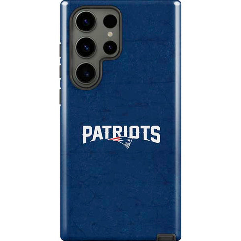 NFL New England Patriots Distressed Galaxy S23 Ultra Pro Case