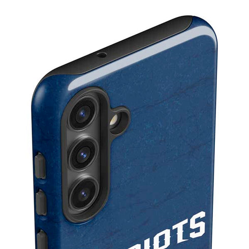 NFL New England Patriots Distressed Galaxy S25 Impact Case
