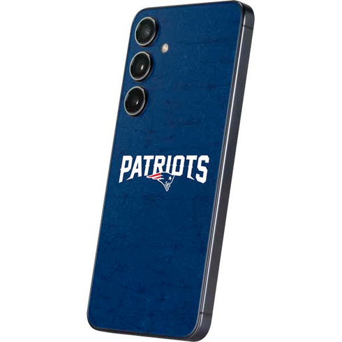 NFL New England Patriots Distressed Galaxy S24 Skin