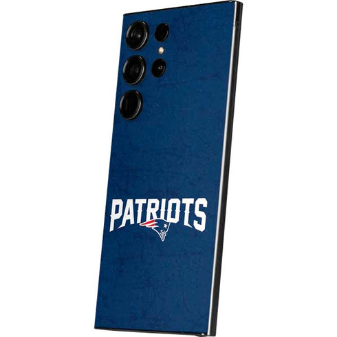 NFL New England Patriots Distressed Galaxy S24 Ultra Skin