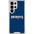 NFL New England Patriots Distressed Galaxy S25 Ultra Clear Case