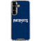 NFL New England Patriots Distressed Galaxy S26 Plus Clear Case