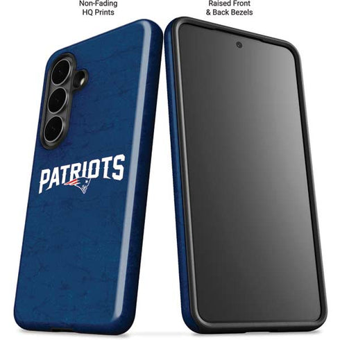 NFL New England Patriots Distressed Galaxy S26 Plus Impact Case