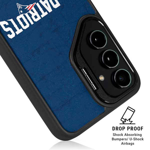 NFL New England Patriots Distressed Galaxy S26 Plus Kickstand Case
