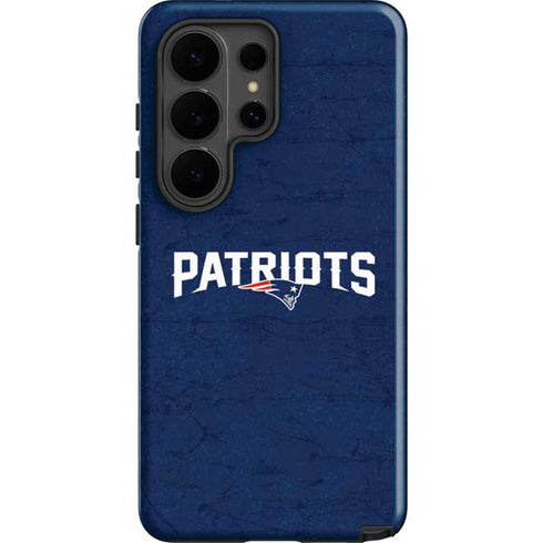 NFL New England Patriots Distressed Galaxy S26 Ultra Impact Case