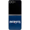 NFL New England Patriots Distressed Galaxy Z Flip6 Skin