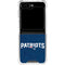 NFL New England Patriots Distressed Galaxy Z Flip6 Clear Case