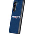 NFL New England Patriots Distressed Galaxy Z Fold5 5G Skin