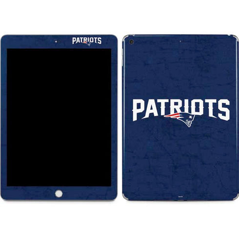 NFL New England Patriots Distressed Apple iPad Skin