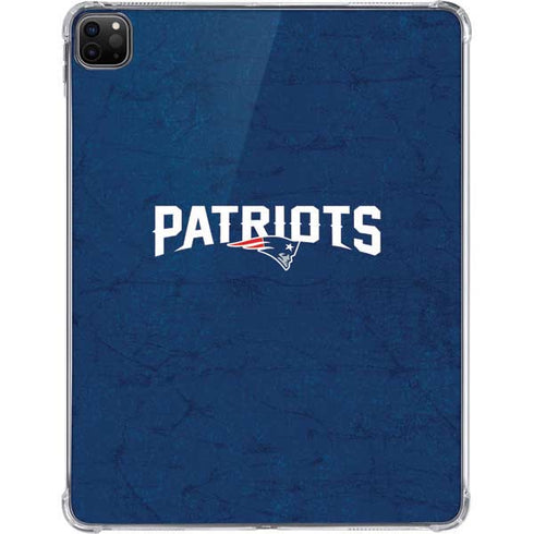 NFL New England Patriots Distressed iPad Pro 11in (2024) Clear Case