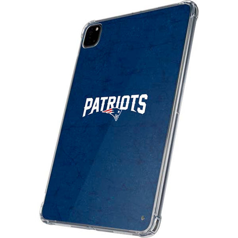 NFL New England Patriots Distressed iPad Pro 11in (2024) Clear Case