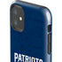 NFL New England Patriots Distressed iPhone 11 Impact Case