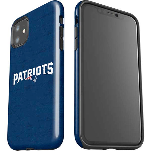 NFL New England Patriots Distressed iPhone 11 Impact Case