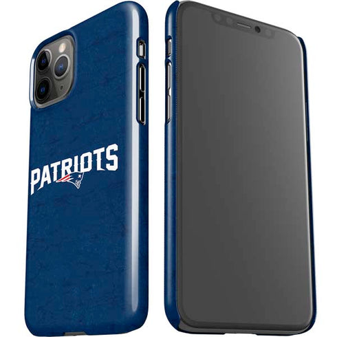NFL New England Patriots Distressed iPhone 11 Pro Lite Case