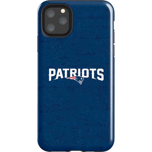 NFL New England Patriots Distressed iPhone 11 Pro Max Impact Case