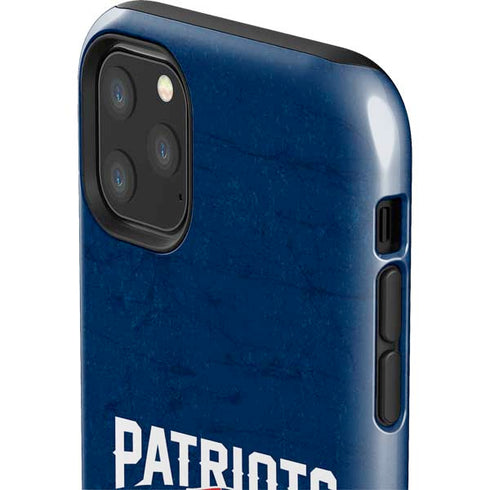 NFL New England Patriots Distressed iPhone 11 Pro Max Impact Case
