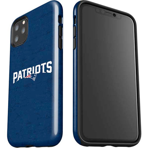 NFL New England Patriots Distressed iPhone 11 Pro Max Impact Case