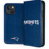 NFL New England Patriots Distressed iPhone 15 Plus Folio Case