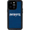 NFL New England Patriots Distressed iPhone 15 Pro Waterproof Case