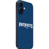 NFL New England Patriots Distressed iPhone 16 Skin