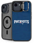 NFL New England Patriots Distressed iPhone 16e Kickstand Case