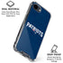NFL New England Patriots Distressed iPhone 16e Clear Case