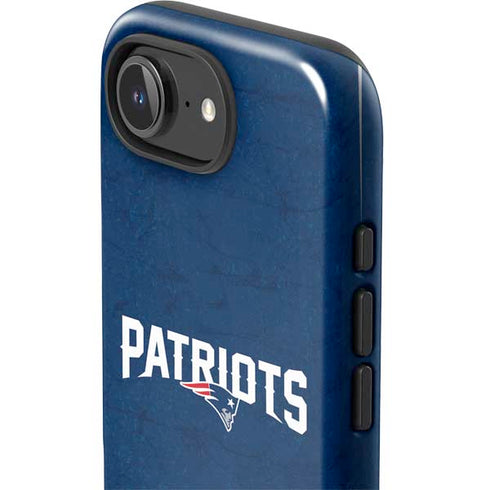 NFL New England Patriots Distressed iPhone 16e Impact Case