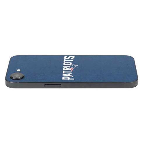 NFL New England Patriots Distressed iPhone 16e Skin