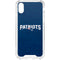 NFL New England Patriots Distressed iPhone XS Clear Case