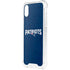 NFL New England Patriots Distressed iPhone XS Clear Case