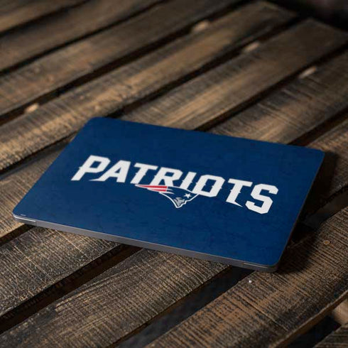 NFL New England Patriots Distressed Apple MacBook Air Skin