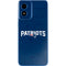 NFL New England Patriots Distressed Moto G Play 4G (2024) Skin