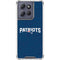 NFL New England Patriots Distressed Moto G Power 5G (2025) Clear Case