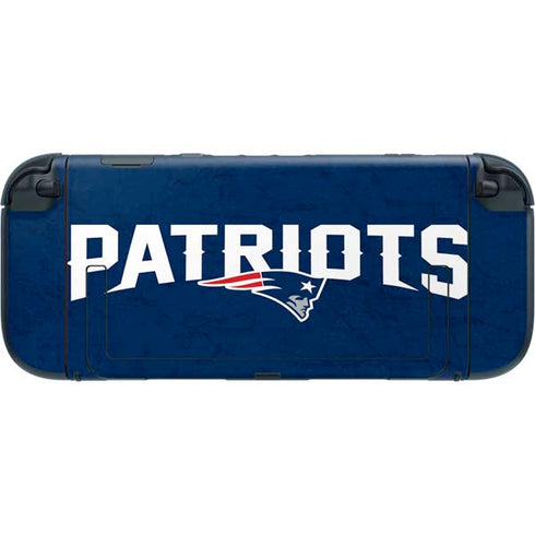 NFL New England Patriots Distressed Nintendo Switch 2 (2025) with Joy-Con Skin
