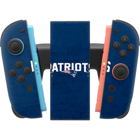 NFL New England Patriots Distressed Nintendo Switch 2 (2025) Joy-Con Controller Skin