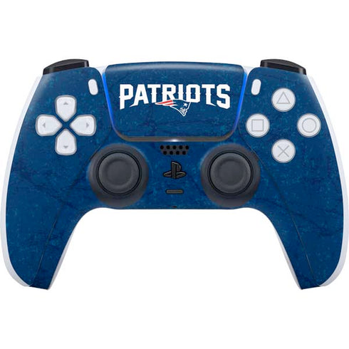 NFL New England Patriots Distressed PlayStation PS5 Skins