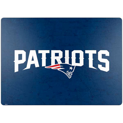 NFL New England Patriots Distressed Surface Laptop 7 13.8in Skin