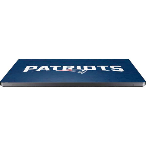 NFL New England Patriots Distressed Surface Laptop 7 13.8in Skin