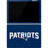 NFL New England Patriots Distressed Surface Pro 7 Skin