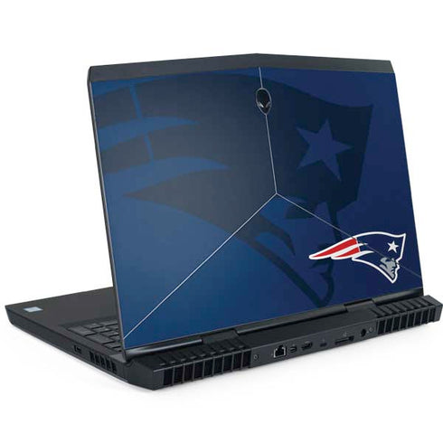 NFL New England Patriots Double Vision Dell Alienware Skin