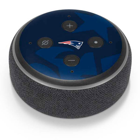NFL New England Patriots Double Vision Amazon Echo Dot Skin